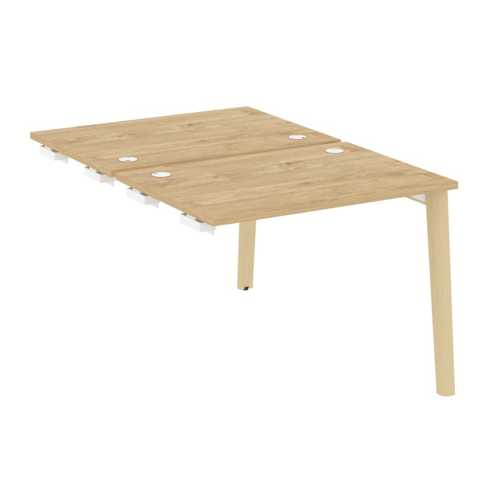 Стол-приставка двойной к опорным элементам ONIX WOOD OW.D.SPR-1.7 Тиквуд Светлый/Светлый
