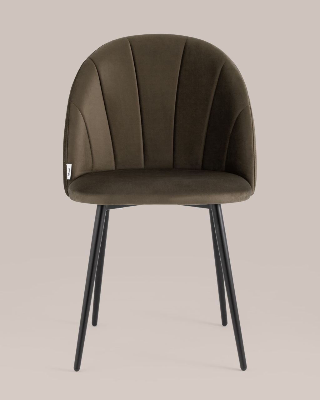 Стул для кухни Логан NEW велюр Коричневый