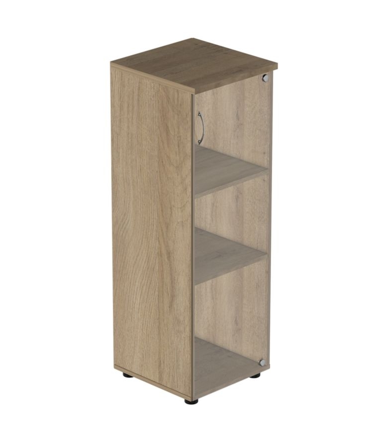 Шкаф для документов с прозрачными стеклами Р.Пс-3СБ Крафт золотой