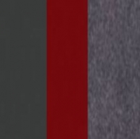 Антрацит/Бургундский красный/Фетр Пирит