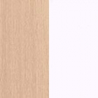 Тиквуд светлый/Белый