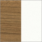 Орех ногаро/Белый премиум