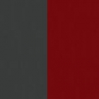 Антрацит/Бургундский красный