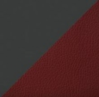 Антрацит/Бургунди