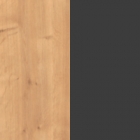 Дуб Бофорд/Черный