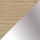 Дуб Светлый/Хром