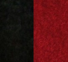 Черный/Красный (ткань)