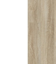 Металл белый/Дуб Аттик