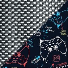 принт GAME / черная сетка