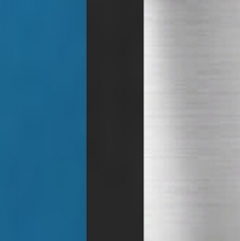 Голубой/Черный/Хром