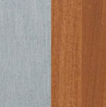 Серо-голубой/Орех