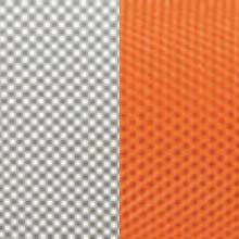 Серое-оранжевое