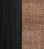 Металл черный/Дуб Аризона