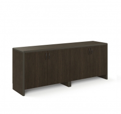MO004SNA WOOD Греденция,4 дв, кант орех