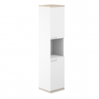 AG.219.WH.AR.WH.WH.R AG.219.WH.AR.WH.WH.R Шкаф 5 ур. 400х400х1833 с нишей
