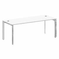 ONIX DIRECT LUX M-O.MP-SRR-6.8 Белый бриллиант Стол рабочий руководителя на П-образном м/к