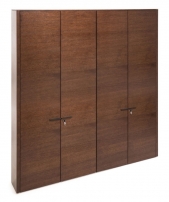 RAIL SET_Bookcase*2*195_RT Дуб Табак Шкаф для бумаг двойной