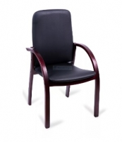 ДЖУНО ЛЮКС Зеленая экокожа Кресло