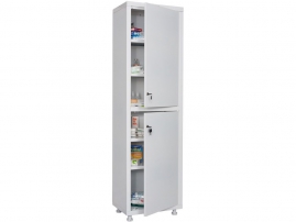 HILFE MD 1 1657/SS HILFE MD 1 1657/SS Медицинский шкаф металлический