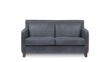 Палермо 2Д натуральная кожа Зеленый Диван