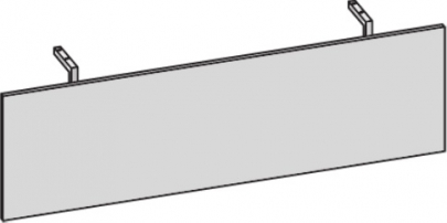 Charisma CHFP160 Орех лион Панель фронтальная для стола руководителя