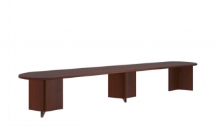 DAVOS 2-03 Темный орех Система столов переговоров