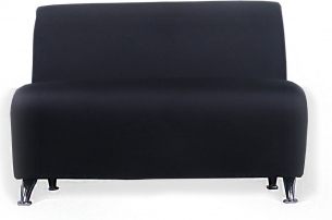 Интер хром 2х местный Euroline-9100 Диван