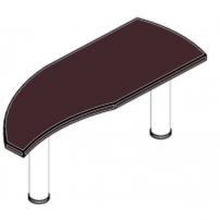 В300.1 Бургунди В300.1 Бургунди Приставка на опоре