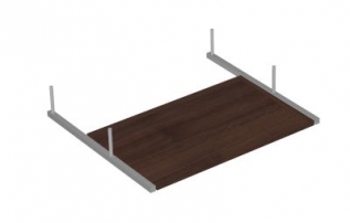 Space S-062 Дуб Телемарк Полка под клавиатуру