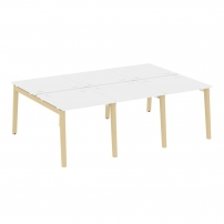 ONIX WOOD OW.D.RS-6.0.8 Белый Бриллиант/Светлый Рабочая станция