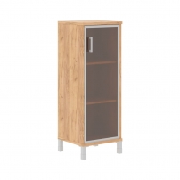 В421.7 R Дуб Бофорд Стеллаж стекло тонированное