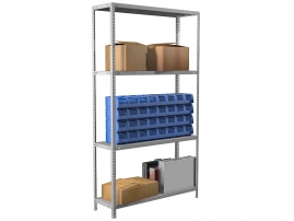 MS Standart 185/100x30/4 Стеллаж металлический