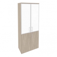 ONIX O.ST-1.2R white Дуб Аттик Шкаф высокий широкий