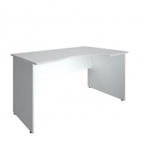 Riva А.СА-2 Пр Белый Стол криволинейный правый