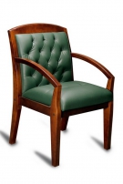 Congress Lux (орех Тай) oregon 01 (зеленый) Стул