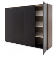 MURANO 108 604 KR/BL Кальяри/Черный Шкаф для бумаг х2