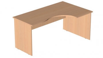 Р.СКУ-14 (правый) Крафт белый Стол компьютерный угловой