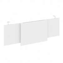 ONIX DIRECT LUX O.M-CSR-4 Белый бриллиант Царга стола руководителя