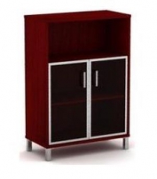 В420.4 Бургунди Стеллаж стекло в раме
