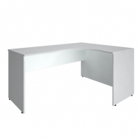 Riva А.СА-4 Пр Белый Стол криволинейный правый