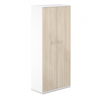 AG.210.WH.WH.AR AG.210.WH.WH.AR Шкаф 5 ур. 800х400х1833 с высокими дверями