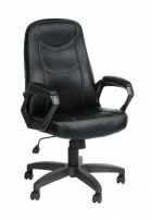 Амиго 511 ULTRA кож.зам. Черный Кресло