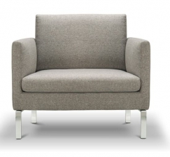 Отто 1 Серо-бежевое Кресло