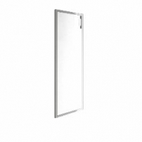 YALTA LT-S2R Л white Дверь стекло в раме Lacobel