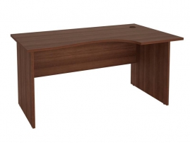 Альфа 62.21 орех Пегас Стол эргономичный (правый)