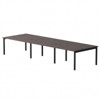 Everprof EVO 254S218 (4140) Дуб Пасадена Черный Everprof EVO 254S218 (4140) Дуб Пасадена Черный Бенч-система на 6 мест на металлокаркасе, опоры 90 гр