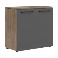 MORRIS TREND MLC 85.1 Антрацит/Кария Пальмира Шкаф с глухими малыми дверьми