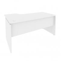 ONIX O.SA-1R Белый Бриллиант Стол эргономичный правый