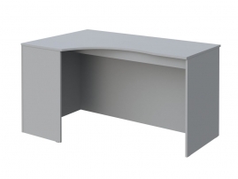 SE-1400 L (Серый) Стол письменный левый