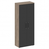 SHIFT SK.ST-1.9 Тиквуд Темный/Антрацит Шкаф высокий широкий
